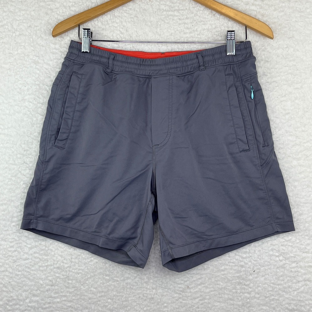 Birddogs Mens Gym Shorts Gray BOOM. Liner Athletic Workout Pockets Size M 6in